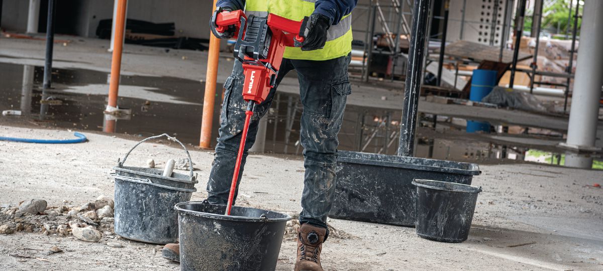 NMX 6-22 充電式パドルミキサー - その他充電工具 - Hilti Japan