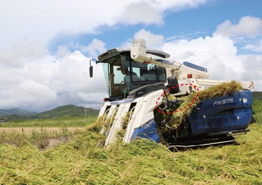 刈取・脱穀・排出 | フロンティアマスターFM468,475,575 | コンバイン