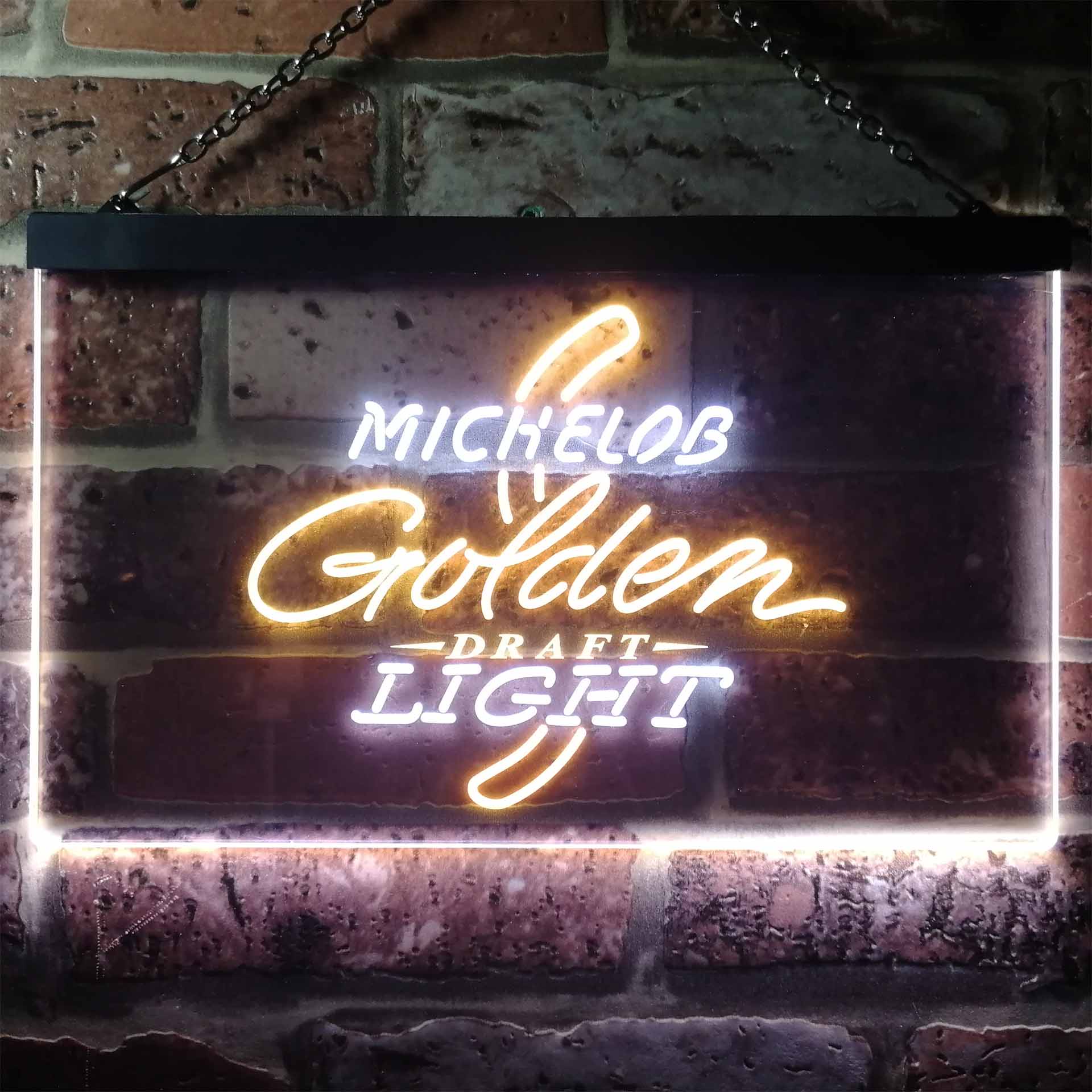 Michelob Golden Light Draft Home Bar Neon Light LED Sign | Home