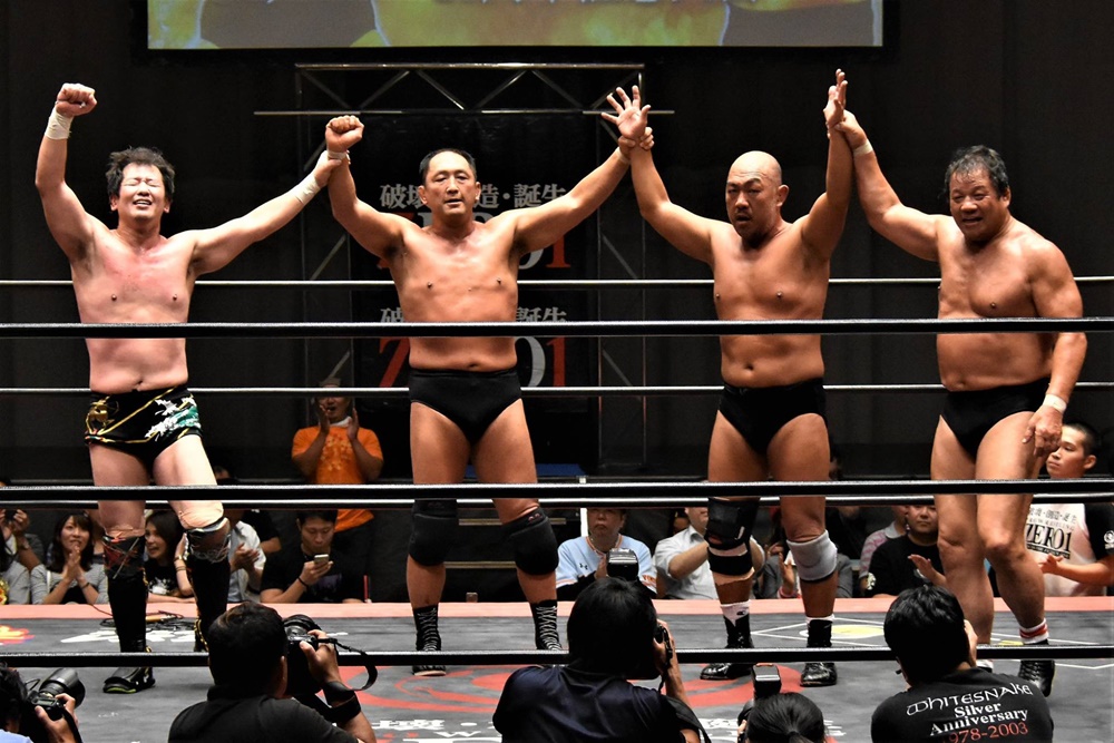 プロレスリングZERO1】＜大谷晋二郎＆高岩竜一25周年記念試合＞藤波