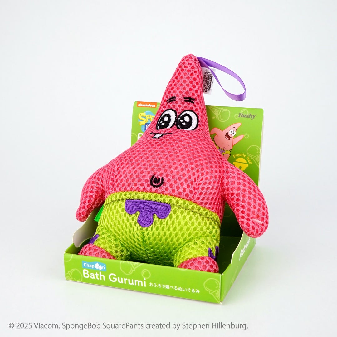 新商品】人気シリーズ！『スポンジ・ボブ』『パトリック』のお風呂で