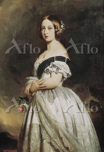 フランツ・ヴィンターハルター 「ヴィクトリア女王の肖像」 [10408885