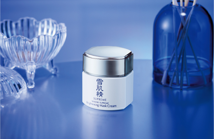 夜の美白マスククリーム、誕生。| 美容情報 - 株式会社 コーセー