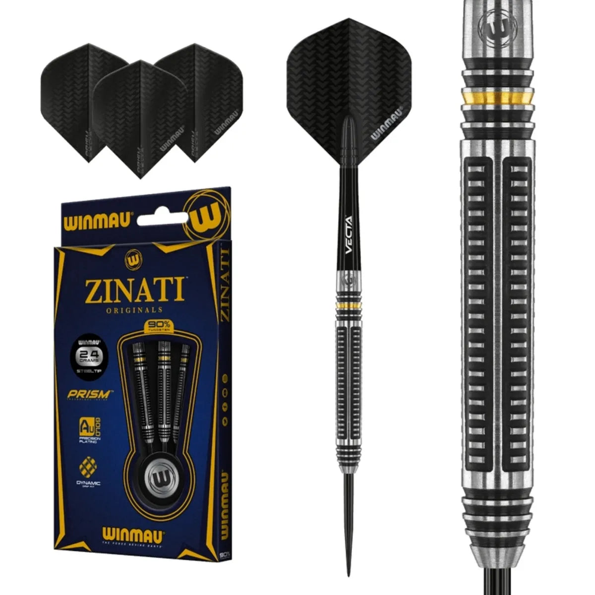 Winmau Zinati 90% Tungsten Darts – Premier Darts