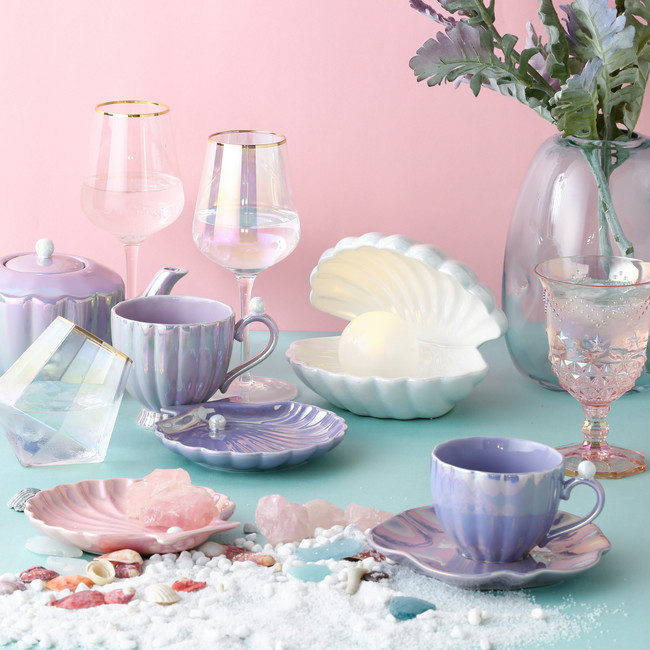 トレンドカラーや貝殻モチーフで初夏を感じながらおうちの中でも楽しく