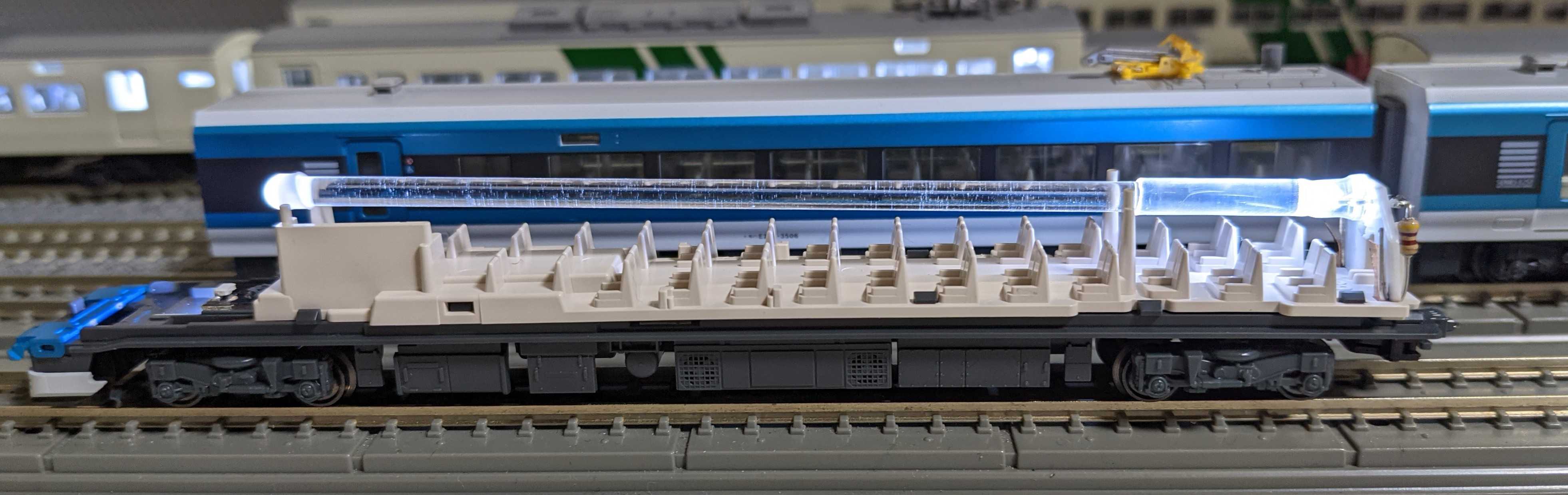 🔵💡kato 10-1614 E257系2500番台[踊り子] 5両 室内灯工事 - 竹ノ塚