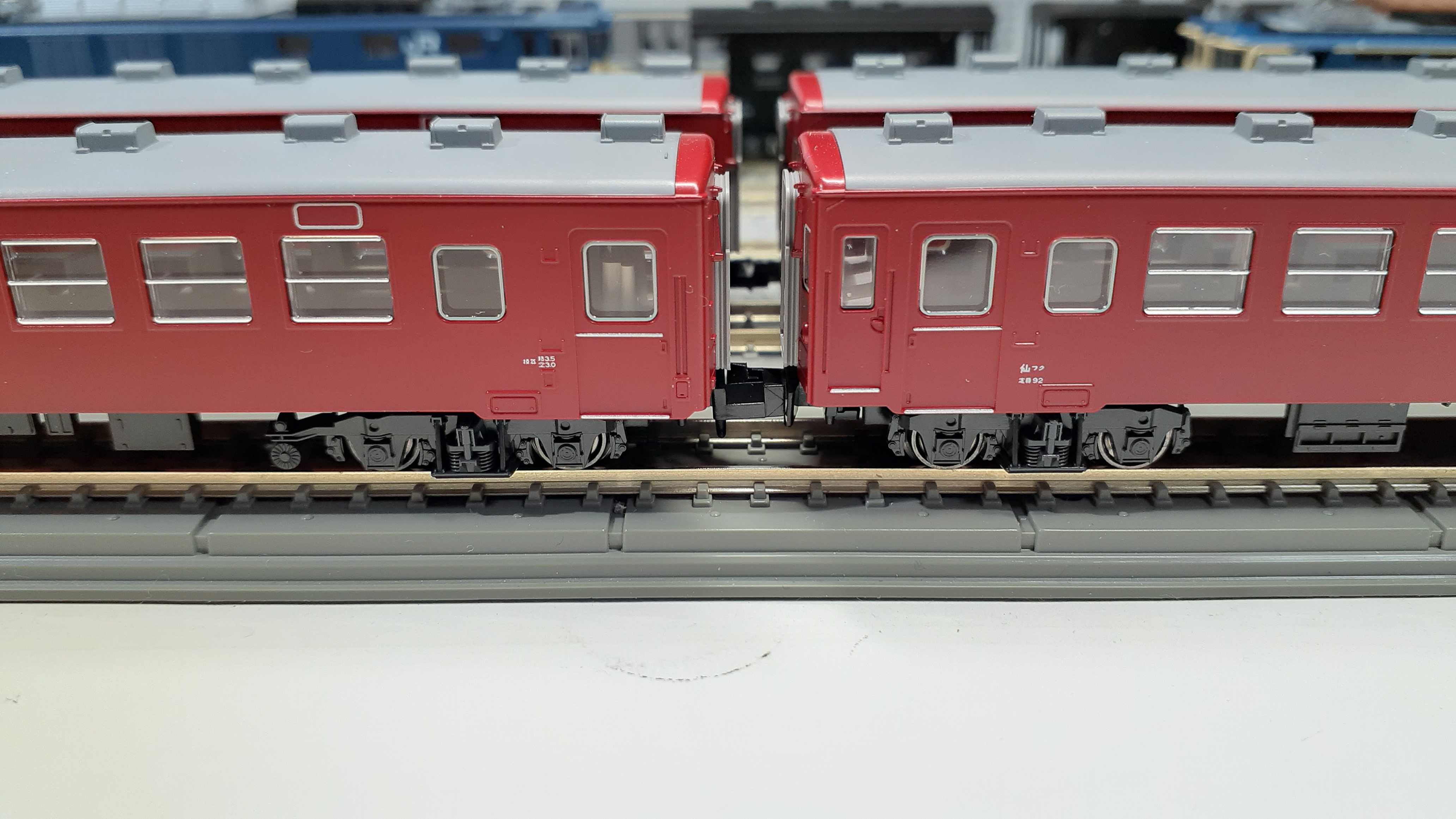 🔴入線 Kato 10-1276 50系客車 5両と5142 ｵﾊ50 - 竹ノ塚総合車両