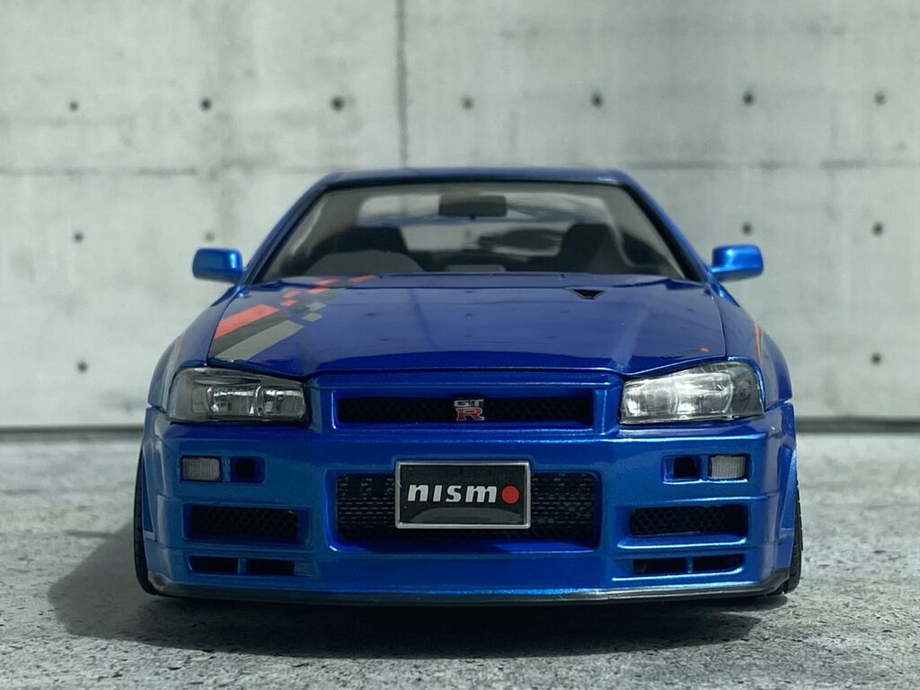 各所に想いを散りばめた！ポール・ウォーカーに捧げるR34」 | プラモの時間