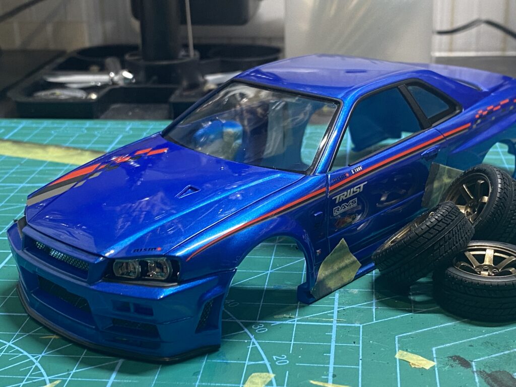 各所に想いを散りばめた！ポール・ウォーカーに捧げるR34」 | プラモの時間