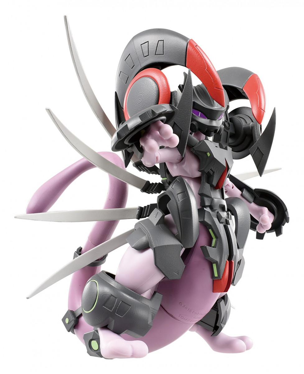 付属パーツ多すぎ！ 話題の“アーマードミュウツー”を360度立体再現した