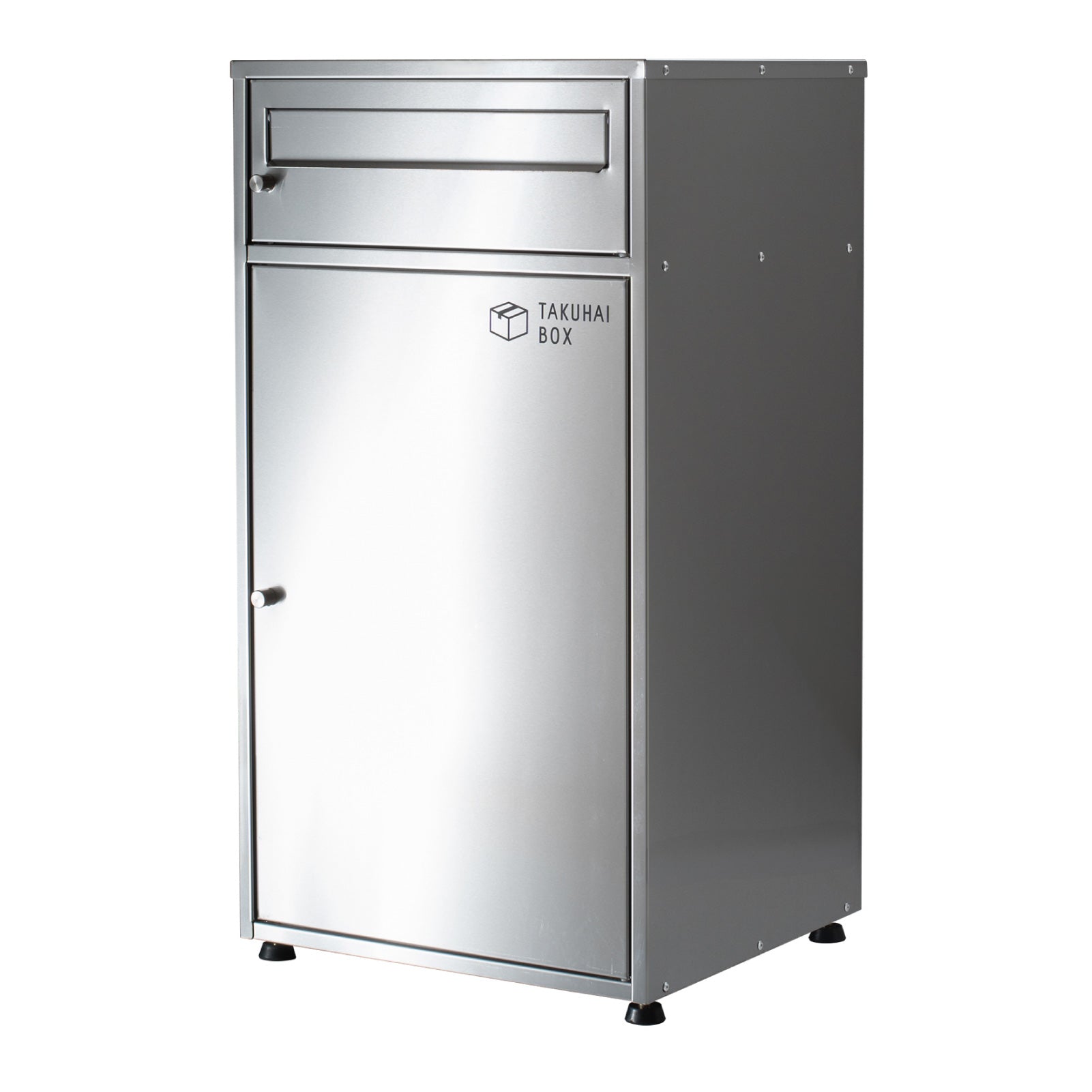 PYKES PEAK 宅配ボックス「ミラ」大容量2in1 ステンレス製ポスト