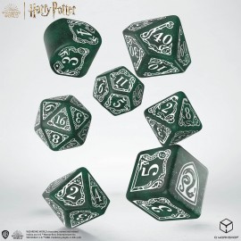Harry Potter. Hufflepuff Modern Dice Set - Black - Q WORKSHOP