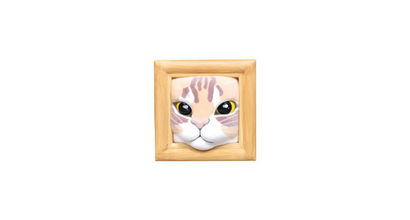 猫フレーム スタンドフィギュア | Qualia