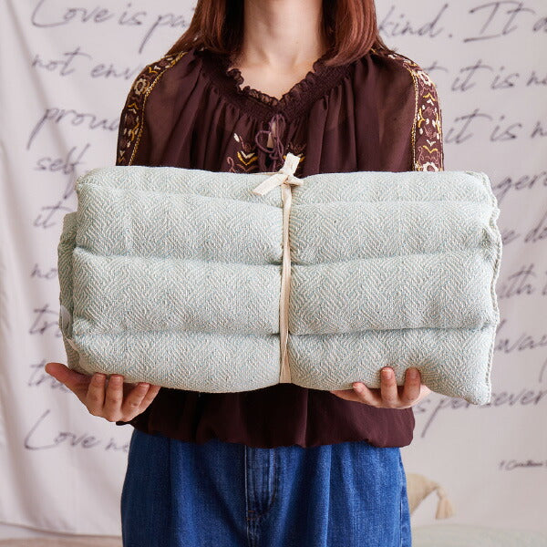 ロングクッション 約43×120cm 綿100％ コットン100％ 長座布団 インド