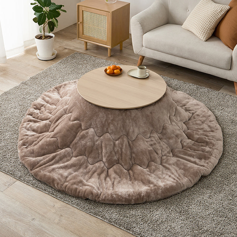 折りたたみ円形こたつ [直径68][単品/セット] Burana+Luna/moku moku