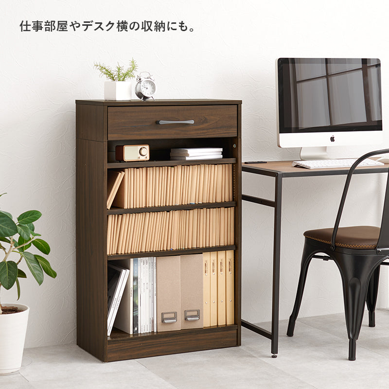 1cm刻みで調節できる本棚 [幅60/90] NORU | おしゃれな家具