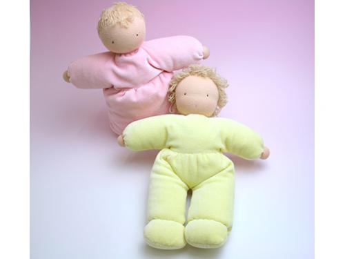 木のおもちゃ カルテット / ヴェロアで作る抱き人形｜スウェーデン