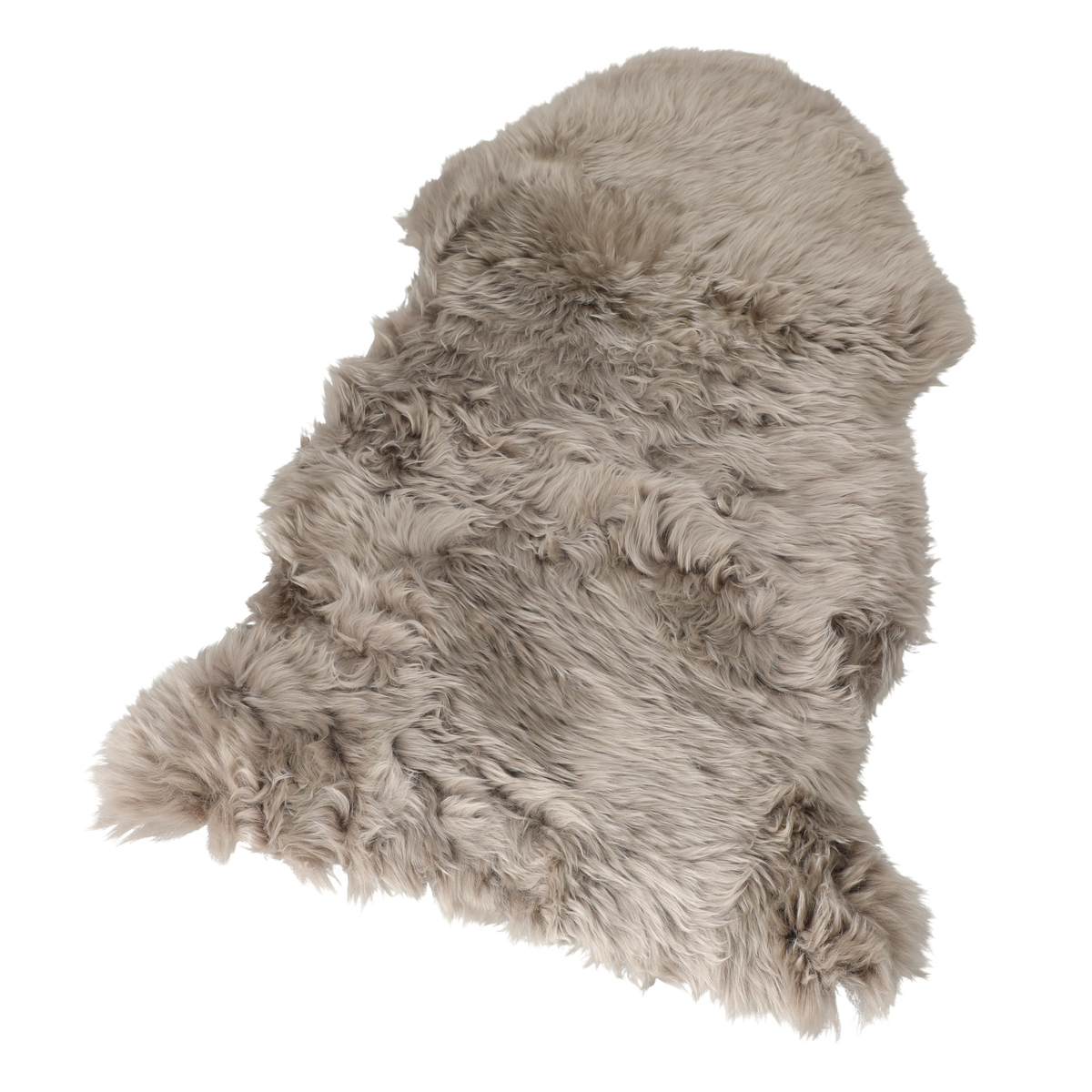 洗える長毛リアルムートンラグ約55x85cm 毛足約6cm - QVC.jp