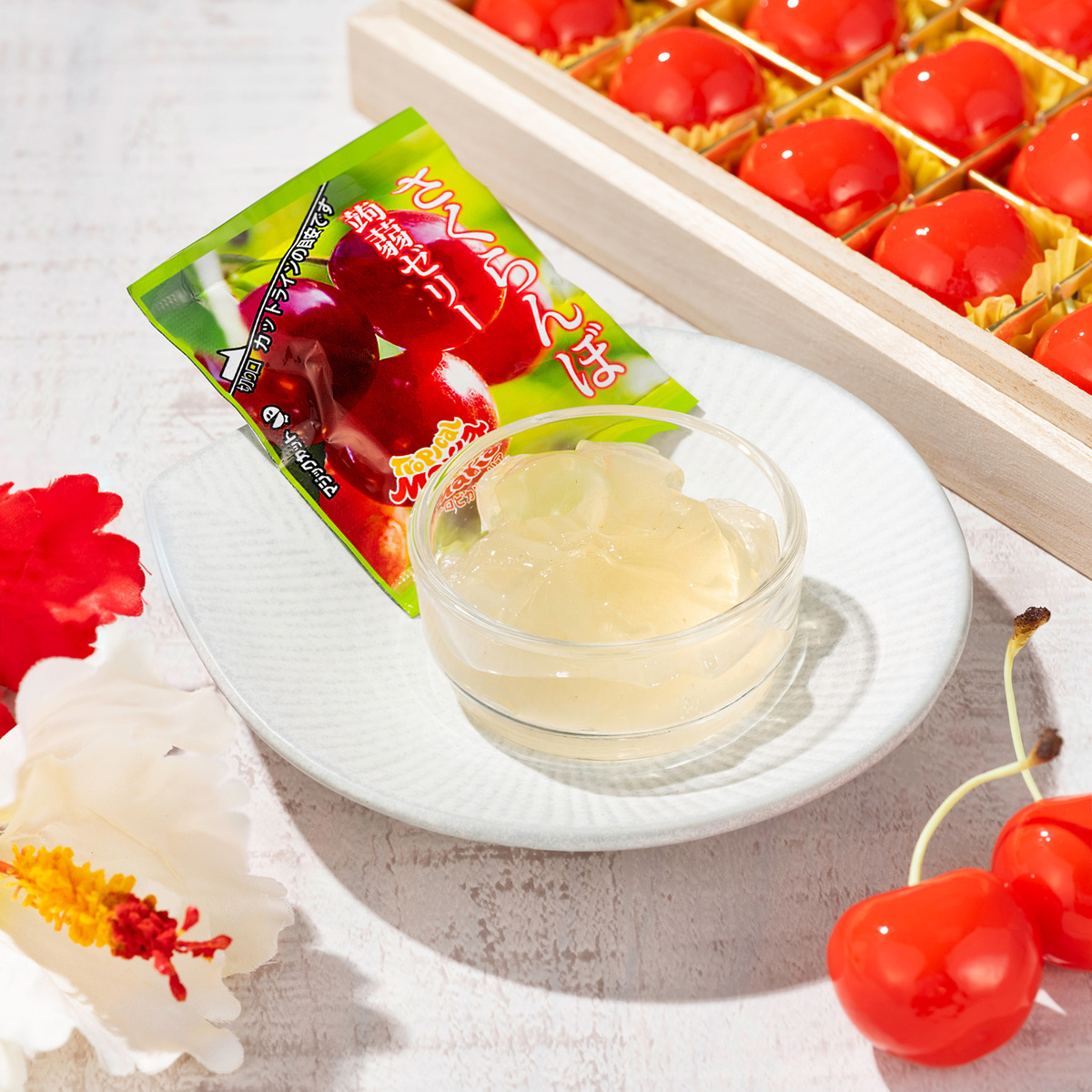 国産果汁を使ったこんにゃくゼリー80個 トロピカルマリア（Tropical