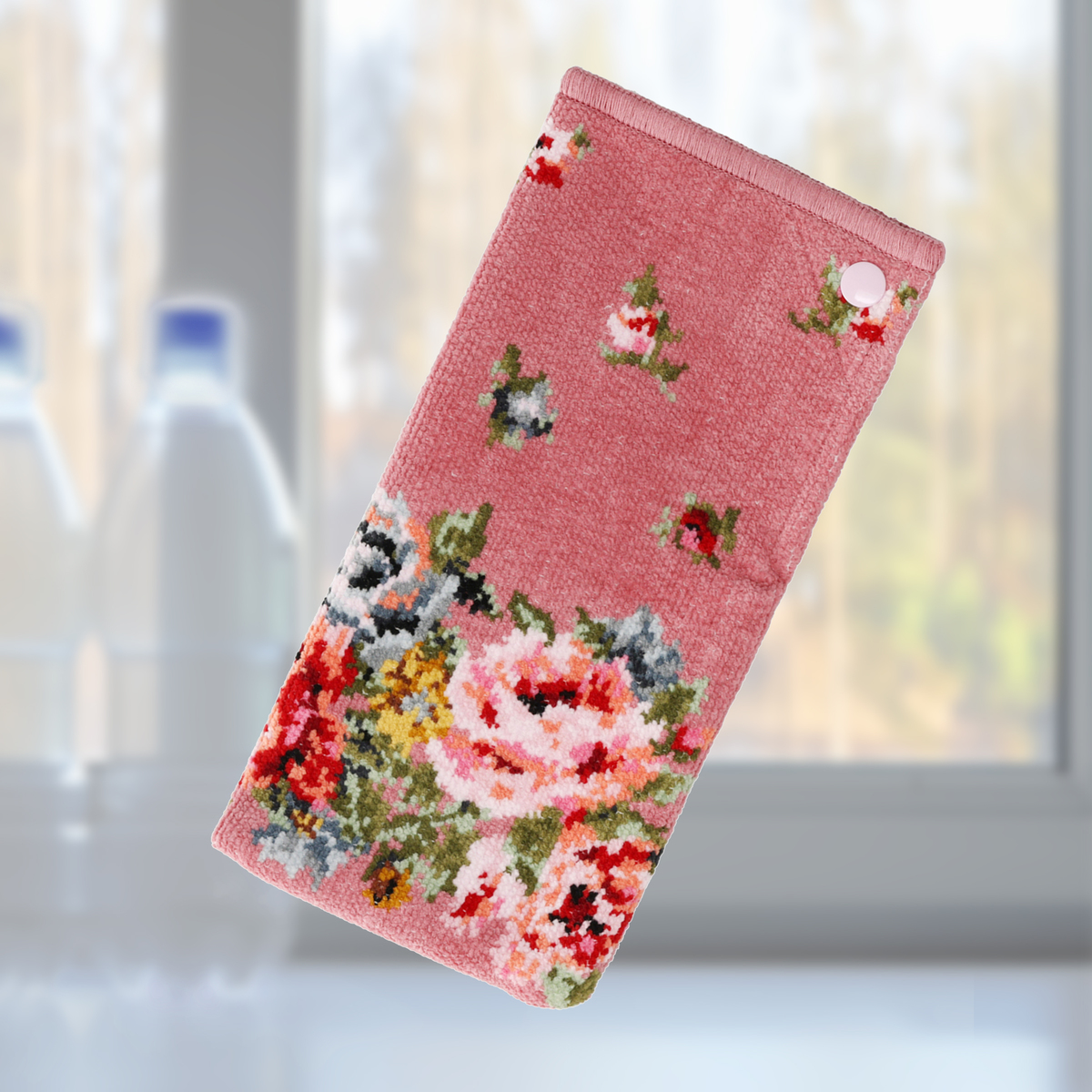 レイクアルスター オールシェニール織ペットボトル兼小物ポーチ Lake