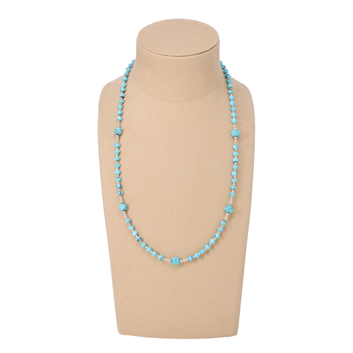 越田雅哉 ターコイズデザインロングネックレス - QVC.jp