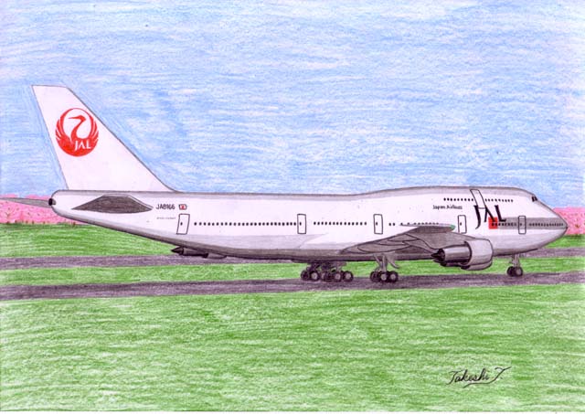 JAL B747-300
