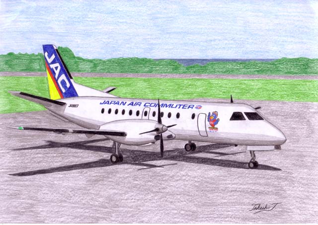 JAL SAAB340B