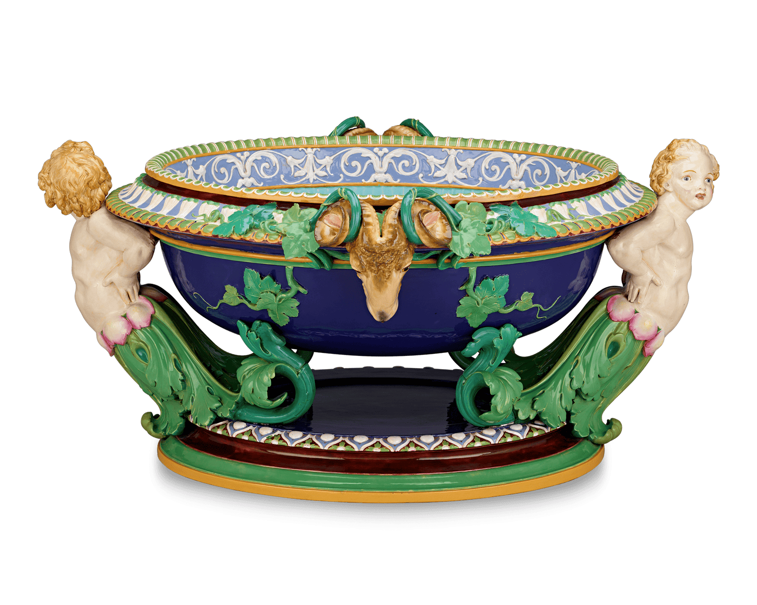 Cherub Minton Jardinière | M.S. Rau