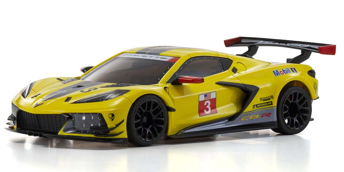 ミニッツRWDシリーズ レディセット シボレー コルベット C8.R イエロー