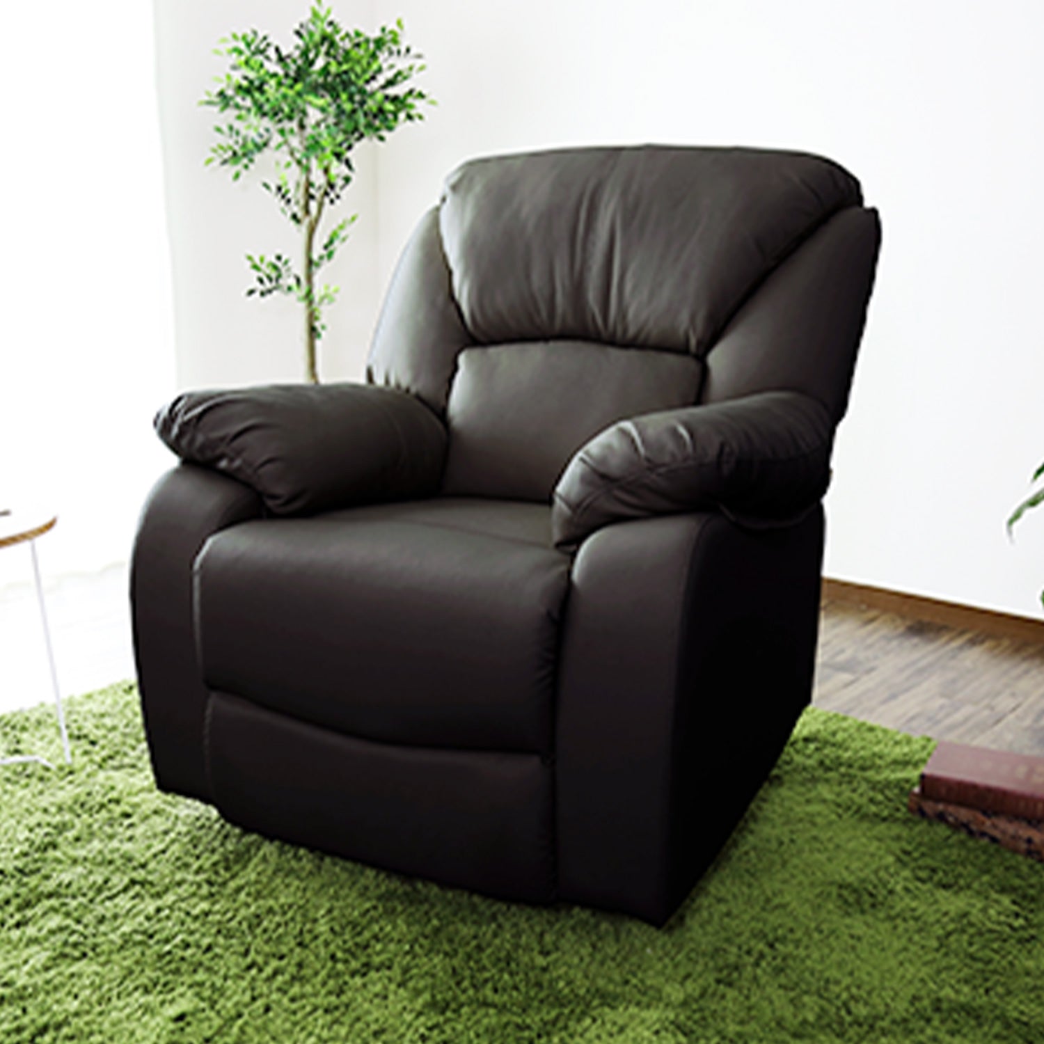 doris リクライニングソファ パーソナルソファ ひとりがけ オットマン