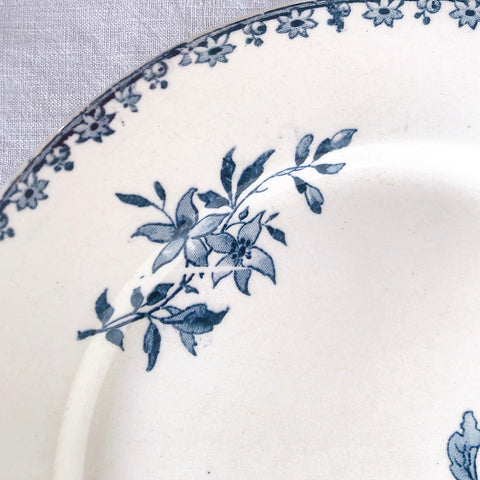 フランスアンティーク サルグミンヌ ファボリ『FAVORI』ブルー