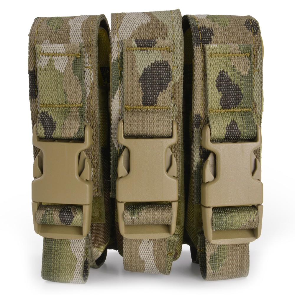 High Speed Gear トリプル ピストルマグポーチ MOLLE対応 12PM03