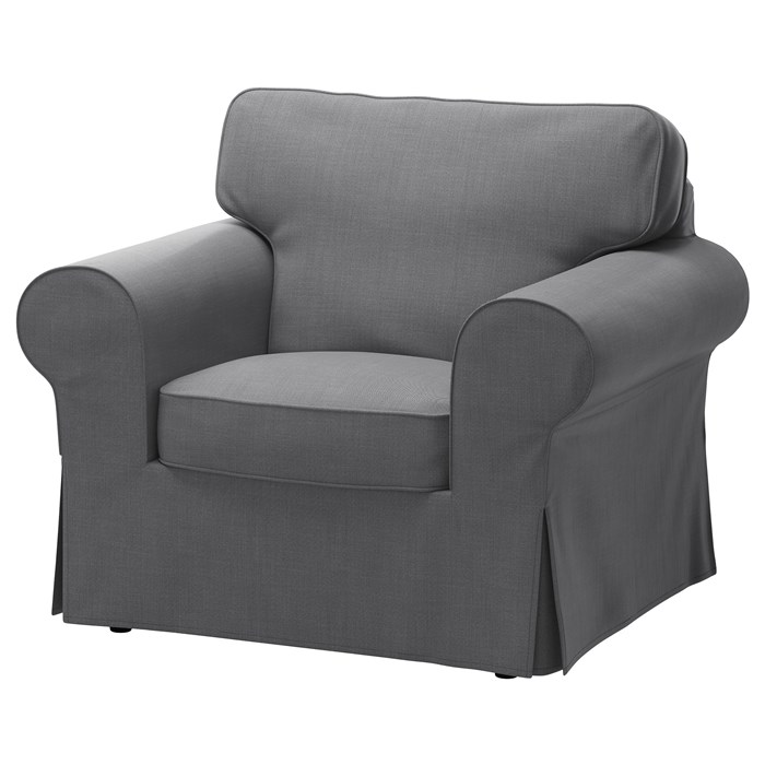 EKTORP Armchair Nordvalla dark gray - Armchairs - Furniture