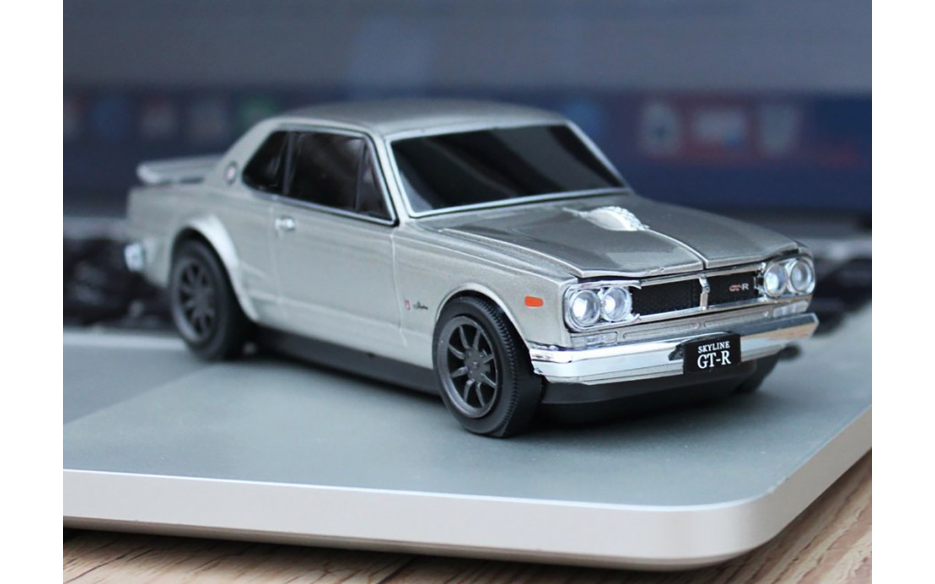 デスクトップを駆け抜けろ！ ミニカーにしか見えない「ハコスカGT-R