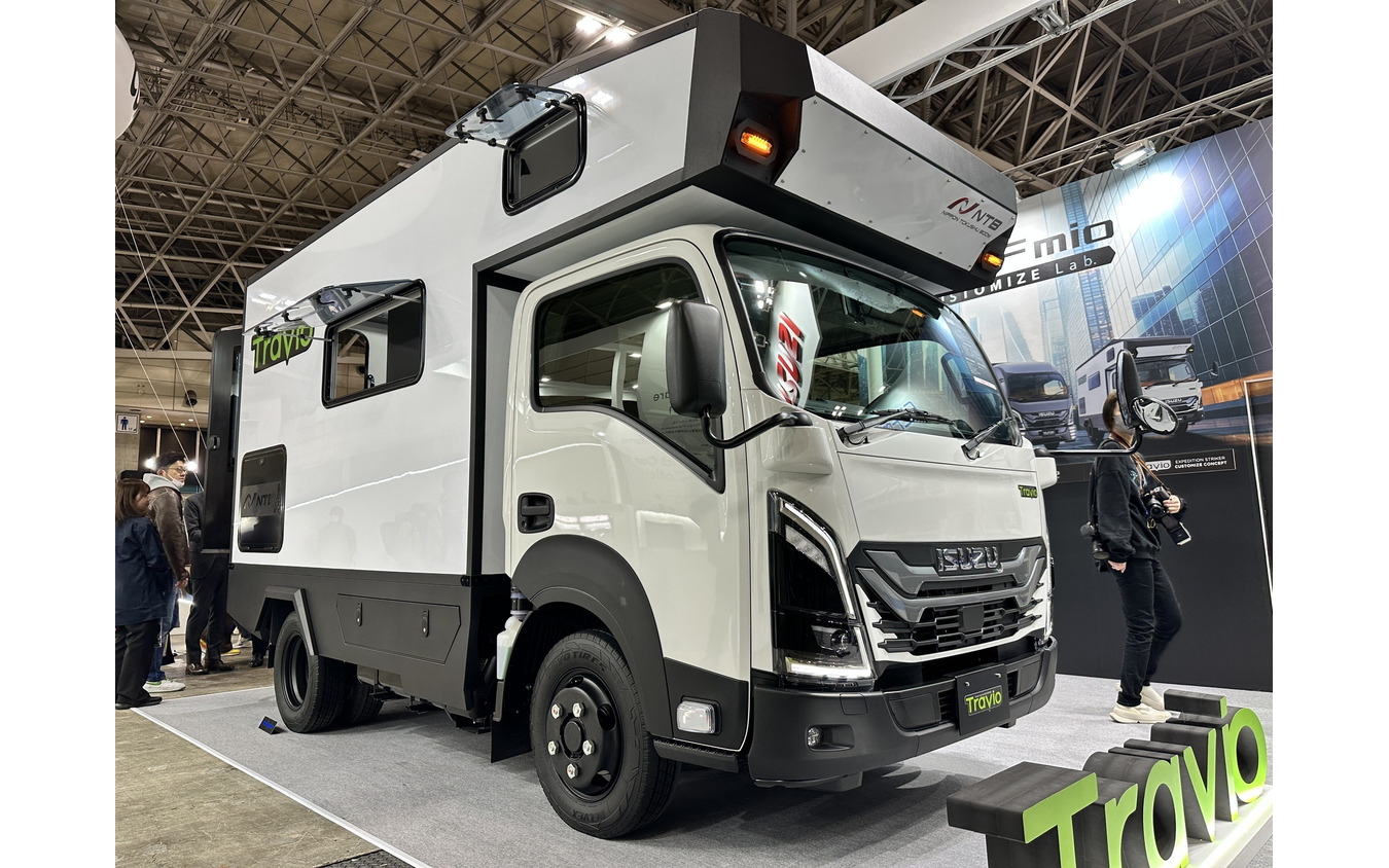 いすゞ『エルフミオ』をカスタム！ AT限定普通免許で運転できる小型