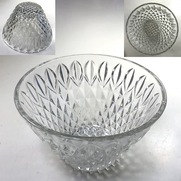 HOYA保谷クリスタルガラス小鉢R7545 : 昭和レトロ食器雑貨