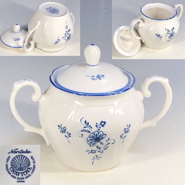 ノリタケクラフトーンシュガーポット : 昭和レトロ食器雑貨通販