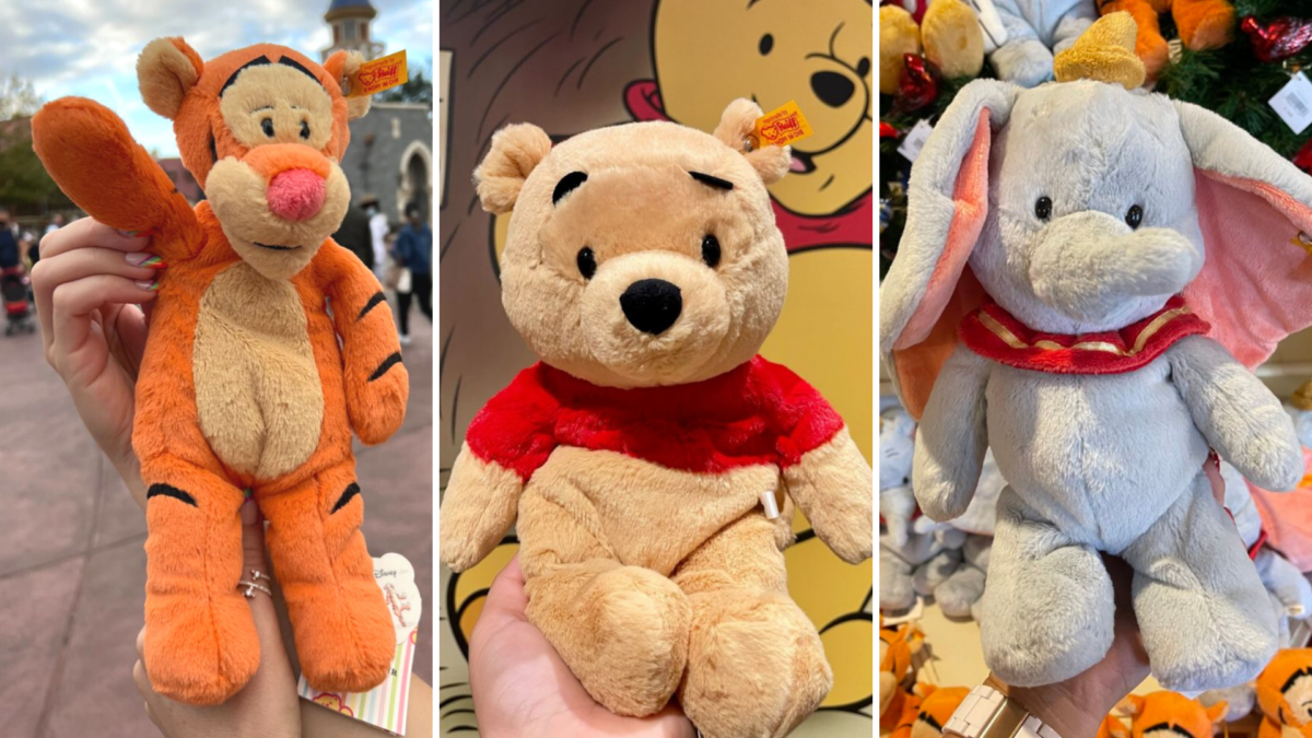 PHOTOS: New Winnie the Pooh Plush by Steiff Joins Tigger and Dumbo
