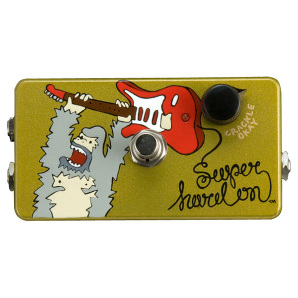 DISC Z.Vex Super Hard-On Hand Painted Guitar Pedal at Gear4music