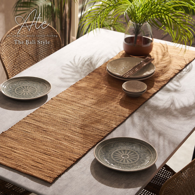 テーブルランナー アタ テーブルライナー 約 W 150cm D 31cm H 1cm