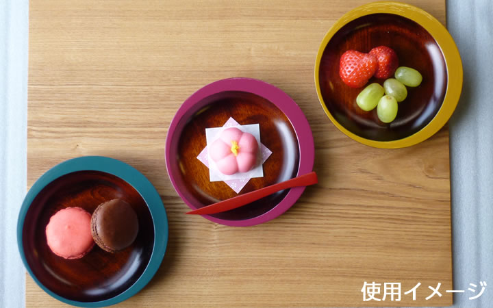 香川漆器【漆器山富】トレー Mikazuki S | 通販【栗林庵オンライン