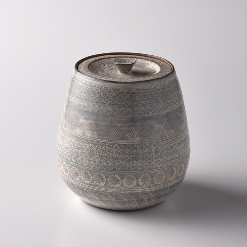 利左エ門窯直販オンラインストア公式 / 三島唐津 芋頭水指（木箱）