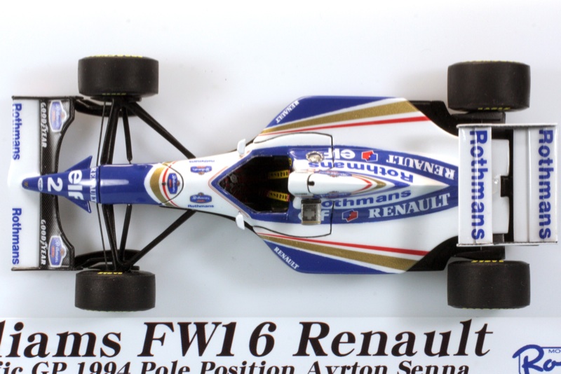 ロムファクトリー 1/43 ウィリアムズ FW16 ルノー パシフィックGP 1994