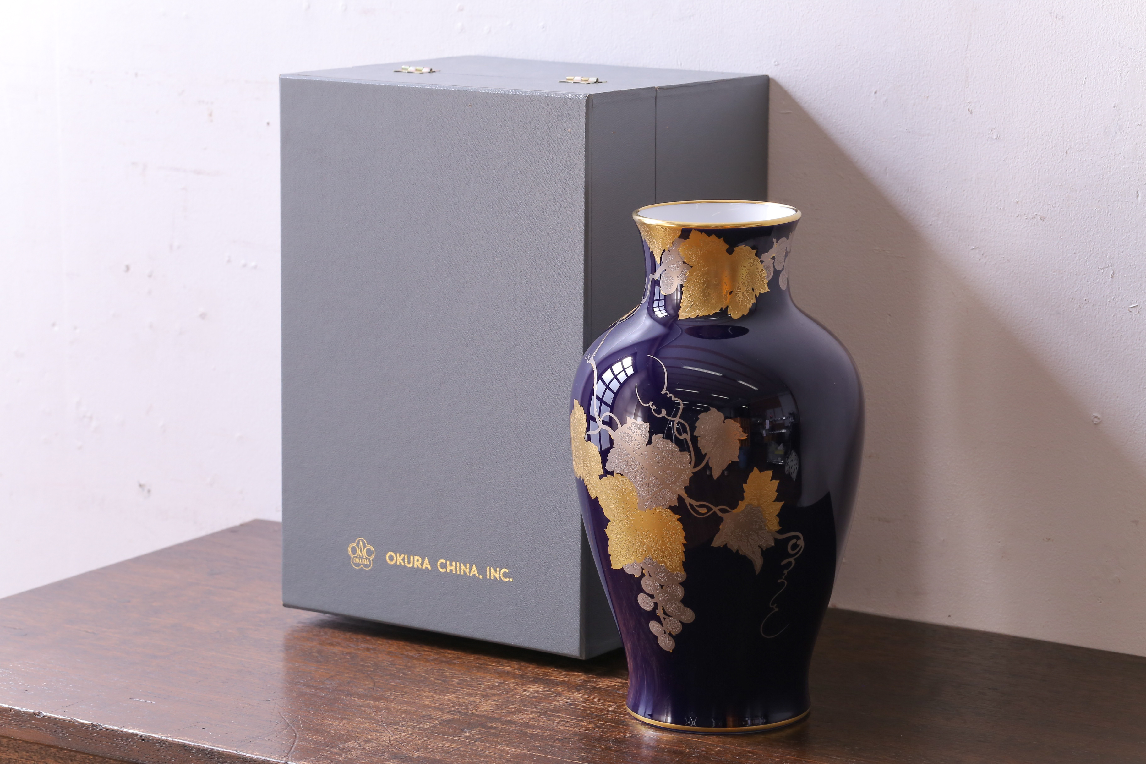 東京都中央区】大倉陶園 花瓶 | 買取実績 | 骨董品・古美術品買取