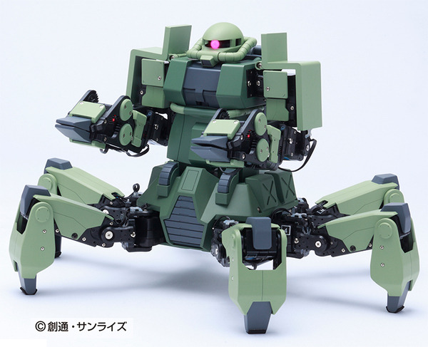 動くモビルスーツ「ザク」を作ってみたい！バンダイがガンダムの世界観