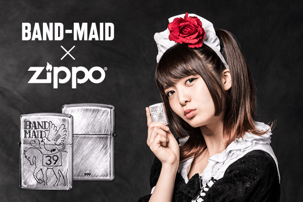 完全予約販売】BAND-MAID「小鳩ミク」× ZIPPOのBAND-MAIDオリジナルZIPPO