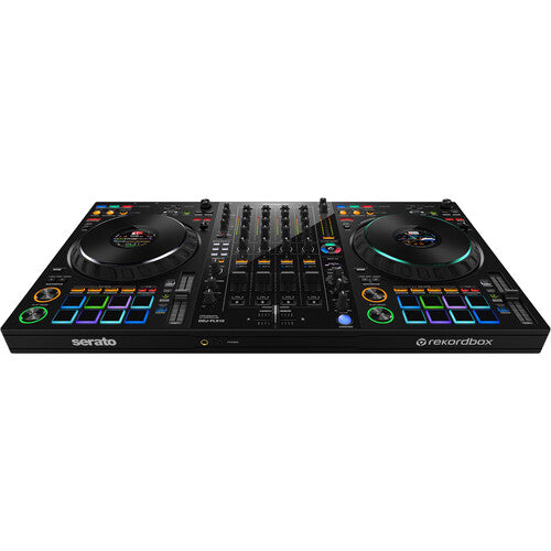 Pioneer DJ DDJ-FLX10 + Odyssey FZGSFLX10WM DJ Flight Case with