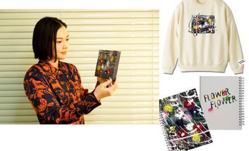 FLOWER FLOWER×ヴィレヴァン限定コラボグッズ発売。デザインはすべて