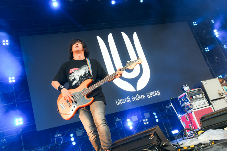 UNISON SQUARE GARDEN - ROCK IN JAPAN FESTIVAL 2025 ライブ写真