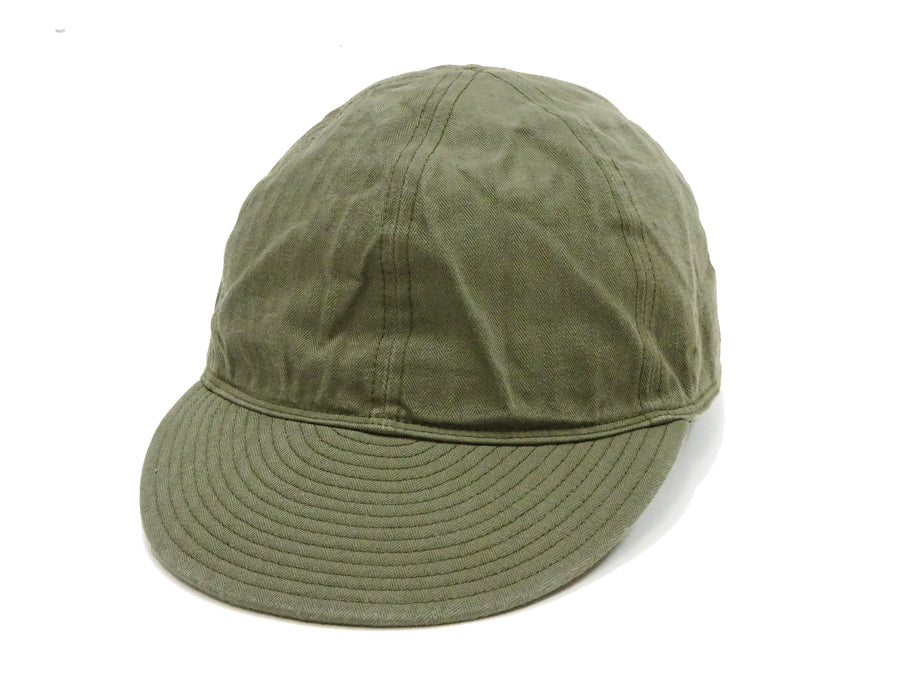 Buzz Rickson Men's Cap, Mechanic's, Summer, Type A-3 Military Hat